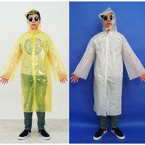 일회용우비 어린이비옷 주니어우의 레인코트 성인용우비 판초 배낭싸개 단추식 휴대용우의 국산 삼성우의