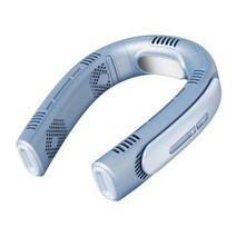 캠핑콘 무시동 실외기없는 에어컨 목 팬 냉각 반도체 공기 냉각기 USB 충전식 4000mAh 휴대용 여름, 4000mAh-blue