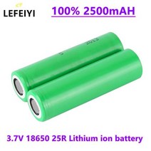 전기 자전거 배터리 근두운 알톤 밧데리 LEFEIYI INR18650 원격 제어 내구성 교체 대 한 25R 37V 2500mAh 충전식 리튬 이온 고용량, 3.7 볼트+6 PCS Battery