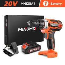 쁘레카 뿌레카 파괴함마 드릴 에어 소형 충전 MINUMX 12V 16V 20V 최대 무선 드릴 전동 스크루 드라이버 2, 09 M-820A1