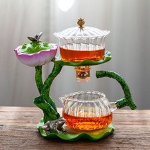 내열 유리 티팟 자동 차 세트 레이지 마그네틱 주입기 가정 및 사무실용, 04 D-1 set