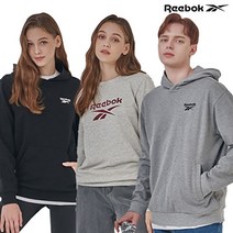 REEBOK NEW 리복 남여 로고프린트 후드티 맨투맨 4종 택1