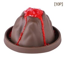 화산폭발 실험 틀 모형 트레이 산모양 10P 실습 도구 준비물 연구 교구 학습 원리 방과후 관찰