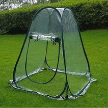 화초키우기 가정용 다육이 겨울 나기 원터치 소형 비닐 하우스, 쿠팡 A