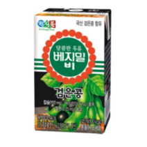 달콤한 베지밀 비 검은콩 두유, 145ml, 20개