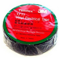 3M 절연테이프-2개 전기공사 검정테이프 전기테이프