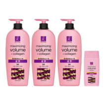 엘라스틴 마린콜라겐 볼륨 샴푸 680ml 3개
