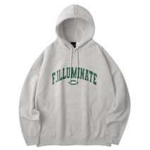 FILLUMINATE 필루미네이트 오버핏 1988 아치 로고 후디-그레이 Overfit Arch Logo Hoodie-Grey312104