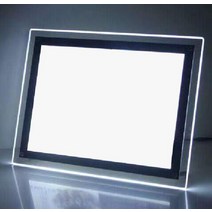 가격표 메뉴 커피 밀크티 숍 아크릴 초박형 LED 주문 디스플레이 브랜드 라이트 박스, 검은 색