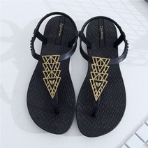 Nikooo 여성용 샌들 슬리퍼 2021 New Summer Boho 민족 스타일 플랫 신발 여성 샌들 여성 휴가 해변 신발 샌들 팜미