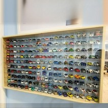 플레이모빌 피규어 케이스 박스 수납장 미니카 토미, 그리드 150개 도어 및 후면 패널 없음