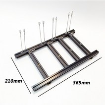 이더리움 채굴기 비트코인 채굴장 가정용 채굴부품 4GPU 그래픽 카드 홀더 DIY 외부 카드베이스 오픈 랙 지, 한개옵션1, 01 4GPU holder-A