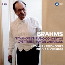 (수입5CD) Brahms - Symphonies No.1-4/ Piano Concerto/ Nikolaus Harnoncourt (브람스: 교향곡 전집), 단품