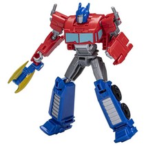 Transformers Toys EarthSpark 워리어 클래스 옵티머스 프라임 액션 피규어 12.7cm(5인치) 만 6세 이상 아동용 로봇 장난감