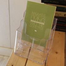 드림팩토리_카탈로그 꽂이 A5(2단) 상품 전시 홍보물 안내 거치대 스탠드 행사문 전시회 리플렛_드림팩토리, 옵-션이_없는_상품, 옵-션이_없는_상품