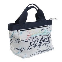 일본 브리지스톤 골프 디자인 라운드백 토트백 ACAS11WH, 화이트, FF