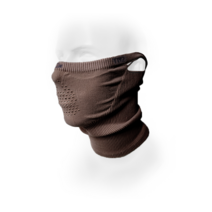 GAMZA 원적외선 항균 롱 마스크 TW2, 다크브라운
