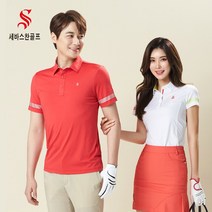세바스찬골프 남성 배색 소매라인 포인트 카라넥 반팔 티셔츠 K091 K092