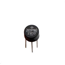 20 개 2W10 단상 800V 1000V 2A 브리지 정류기 스택 라운드, 03 2W06