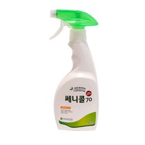 쎄니콜70 450ml 스프레이 살균소독제 식품 장난감 주방기구 손잡이 책상 바닥 의자 소독