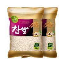 현대농산 국산 찹쌀 10kg (5kgX2봉), 5kg, 2개