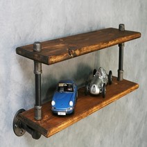 파이프 벽걸이선, 60cm 흑관