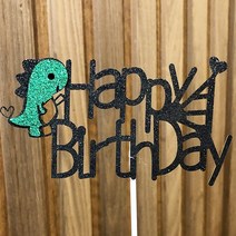 알리미스토리 생일 케이크 셀프 돌잔치 백일 만삭촬영 토퍼, 1개, 03_다이노소우