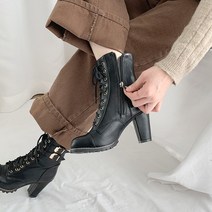 쿠루 베이직 버클 통굽 워커힐 8CM G12687