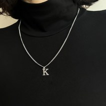 띵니 변색없는 써지컬 이니셜 알파벳 목걸이