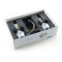 베라크루즈 파워 15W 5900K LED 자동차 안개등 헤드램프 led 방열 헤드라이트, 9006, 1개