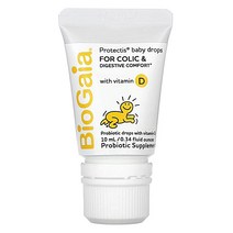 바이오가이아 베이비 유산균 콜릭 다이제스티브 10ml 어린이 액상 BioGaia ProTectis Baby Drops For Colic Digestive 0.34oz