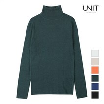 브루노바피 [UNIT] 여성 폴라디자인 니트_UFE3-KTN312N