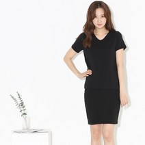 면미니스커트 미디스커트 면치마 5부치마 밴드스커트 220408