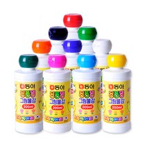 동아 딩동댕 그림물감 수채화 물감 수채화물감 (200ml), 갈색색