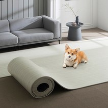 휴팡 15T PVC 셀프 롤매트 강아지매트 미끄럼방지 슬개골보호 애견매트 140cm * 2m, 우드톤 오크