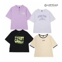 에어워크주니어 스타일 UP 주니어 여아 티셔츠 4종택1