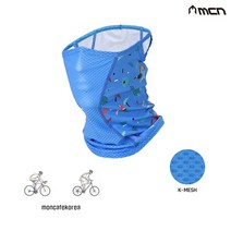 MCN 자외선차단 자전거 마스크 얼굴 햇빛가리개 메쉬 골프 등산 낚시 런닝 페이스커버, 세이프 더 어스