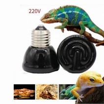 애완 동물 난방 전구 25W 50W 75W 100W 미니 적외선 세라믹 Emitter 열 조명 램프 전구 파충류 애완 동물 육추 200VD20, 220V