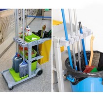 크린메이트 청소카트 걸이구 설치형, 1개