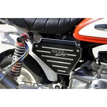 일본직발송 10. 오버 레이싱 (OVER RACING) 사이드 커버 세트 알루미늄 절삭 블랙 MONKEY Z50J [원숭이] 5