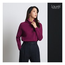 [라우렐] 프리미엄 비버 울 블렌디드 홀가먼트 풀오버