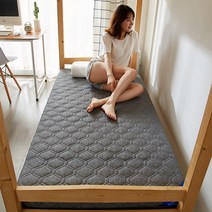 기숙사 원룸 가정 매트리스 방수 침대 메모리 라텍스 두꺼운 패밀리 접이식 퀵슬립 요 슬로우 토퍼7