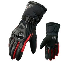 suomy 방수 오토바이 장갑 겨울 따뜻한 moto 보호 장갑 터치 스크린 간트 moto guantes 오토바이 승마 장갑, wp-02 붉은 겨울, m
