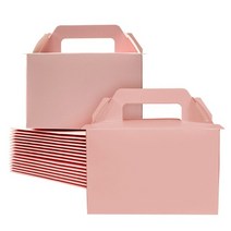 핑크 조각케이크 박스 50매 디저트 베이커리 떡 선물 포장