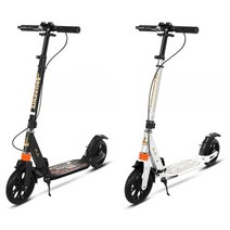 미니전동킥보드 성인용 폴딩 어린이 접이식 샤오미 소형, 탑브레이크모델검정더블브레이크이중충격흡수