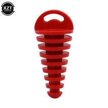 바이크 오토바이 배기 오프로드 파이프 고무 플매트 카펫 러그 머플러 보호기 방수, [01] 빨간, 01 빨간