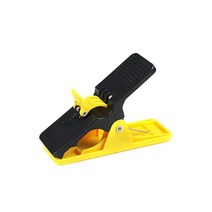 골프 훈련 실내 퍼팅 스윙 연습 홀더 시가 홀더 클램프 이동식 클럽 클램핑 카트 골퍼, 노란색