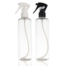 허브스프레이 미니건스프레이(S형) 분무기 100~500ml, 300ml, 투명용기 검정캡(S형), 1개
