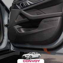 콘보이 가죽 도어커버 BMW 4시리즈 I4 G26 튜닝 용품, 1.가죽도어커버, 웜그레이, BMW I4 (G26)
