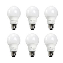 번개표 LED 전구 삼파장 램프 볼전구 벌브 볼램프 (6개입), 8W, 1개, 전구색